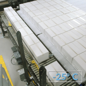 Palletising Frozen Food Hero