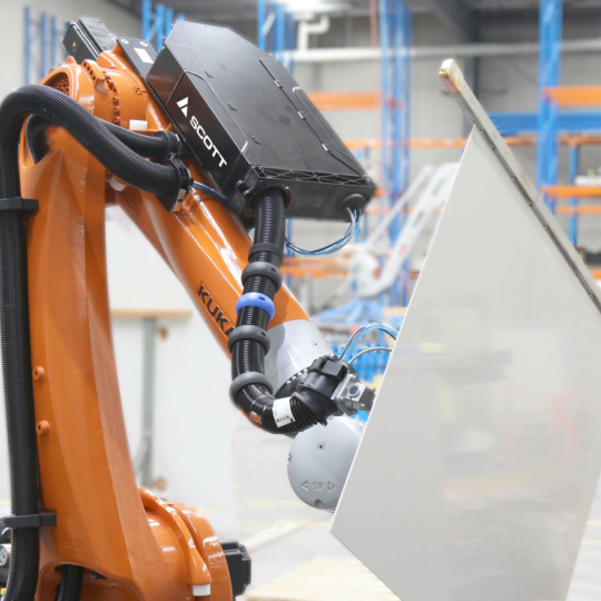 Flexible automated solutions for industrial manufacturing