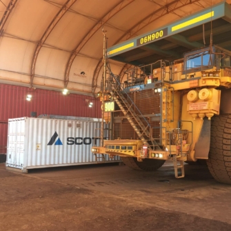 Scott's linear systems and field automation for mining industry